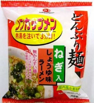 どんぶり麺　ネギ入醤油ラーメン　1食用の画像