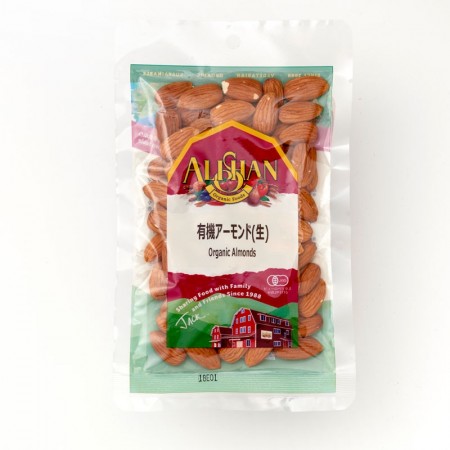 アリサン 有機アーモンド(生) 100gの画像