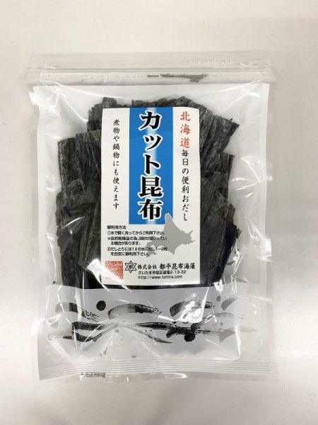 北海道 真昆布)カット昆布　60gの画像