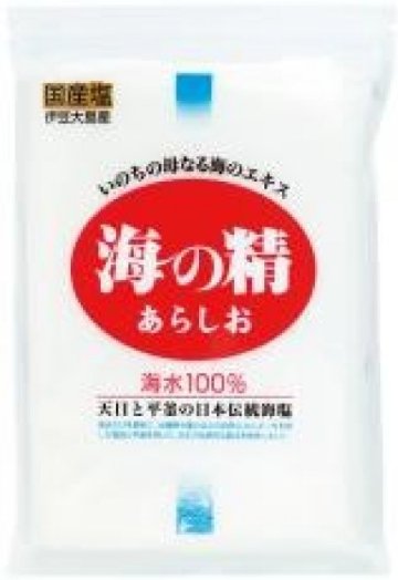 海の精(自然海塩)240gの画像