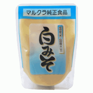マルクラ)白みそ　250gの画像