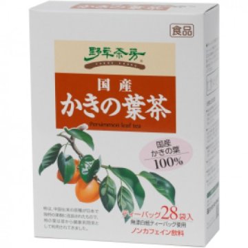 国産かきの葉茶　(野草茶房)　2.5g×28袋の画像