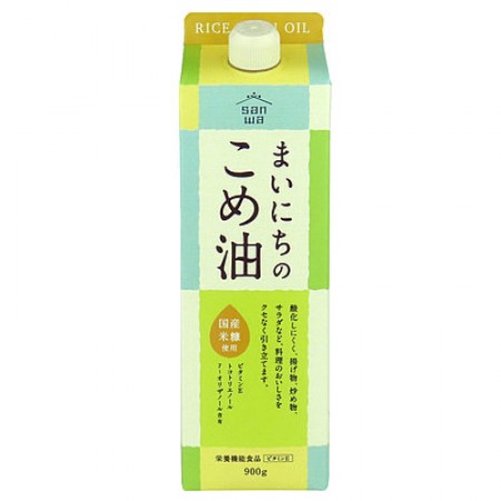 三和油脂 みづほ・まいにちの　こめ油　(米油) 900gの画像