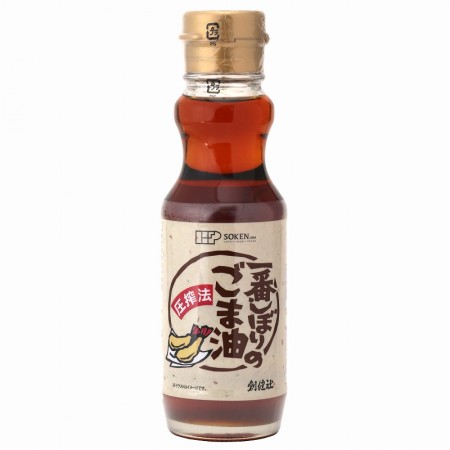 一番しぼりのごま油(卓上ビン)　150gの画像