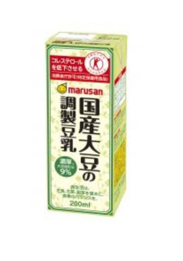 マルサン 国産大豆の調製豆乳　200mlの画像