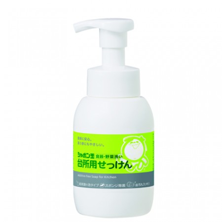 シャボン玉　台所用石けん泡タイプ(本体)　300mlの画像