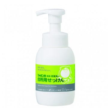 シャボン玉　台所用石けん泡タイプ(本体)　300mlの画像