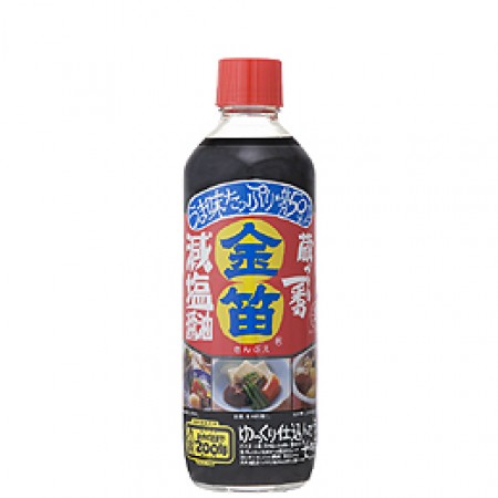 金笛　減塩醤油　600mlの画像