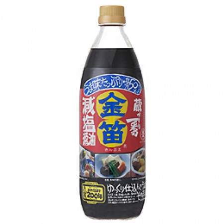 金笛　減塩醤油　1Lの画像