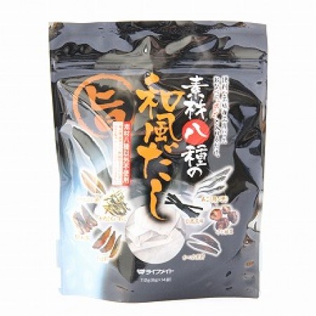 素材八種の和風だし　112g　(8g×14)の画像