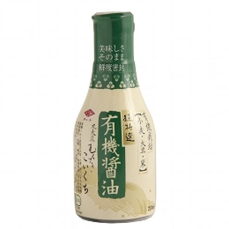 チョーコー　有機醤油　こいくち　密封ボトル　210mlの画像