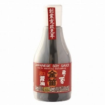 金笛濃口醤油ボトル　　200mlの画像