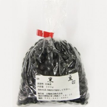 黒豆　300g　(北海道産)の画像