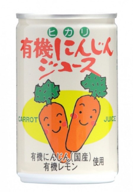 ヒカリ　有機にんじんジュース　160gの画像