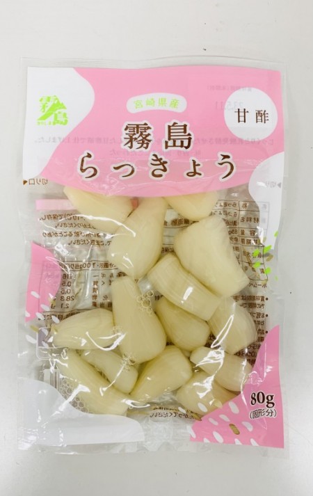 霧島)らっきょう甘酢漬　80gの画像