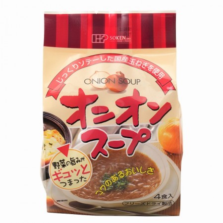 創健社 オニオンスープ(フリーズドライ) 8.3g×4袋の画像