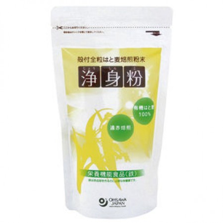 浄身粉(有機はと麦使用)150gの画像