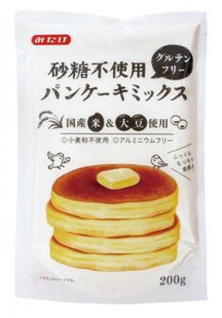 みたけ)グルテンフリー　パンケーキミックス　200gの画像