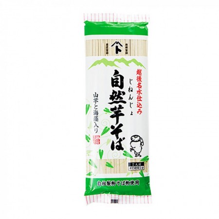 自然芋そば(山芋粉使用)　200gの画像