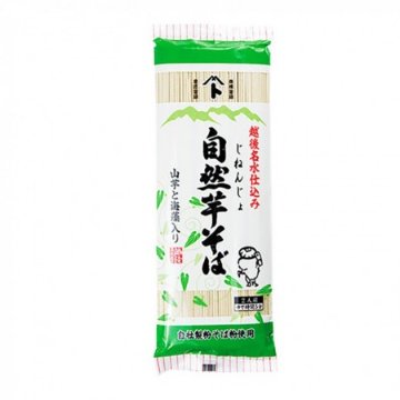 自然芋そば(山芋粉使用)　200gの画像