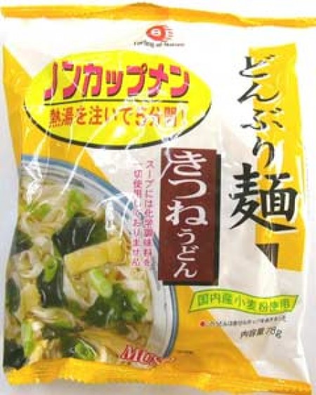 どんぶり麺　きつねうどん　1食用の画像