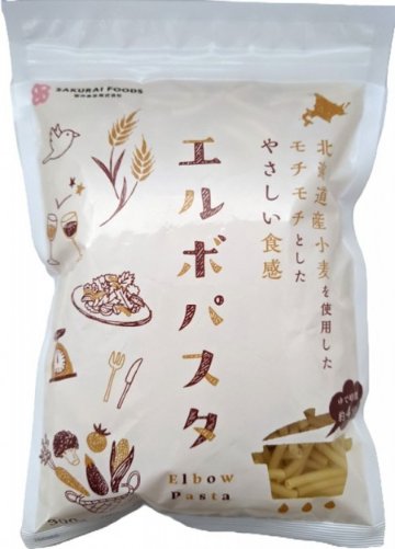 桜井 エルボパスタ(マカロニ)〈北海道産契約小麦粉〉 300gの画像