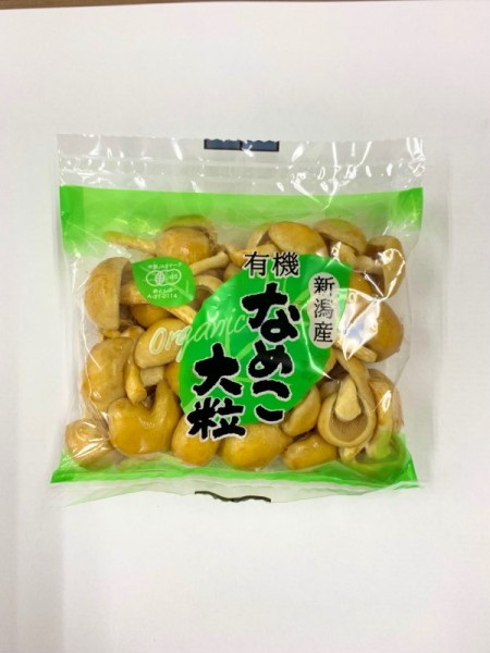 大粒なめこ120g　(新潟県産)　の画像