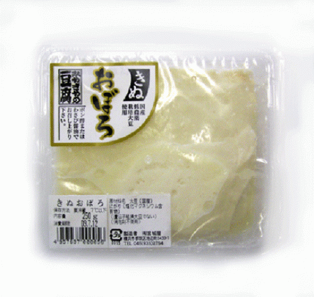 絹おぼろ　豆腐　250g　　　冷蔵の画像