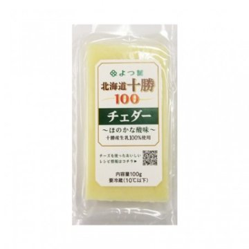 チェダーチーズ　よつ葉　100g　　　冷蔵の画像