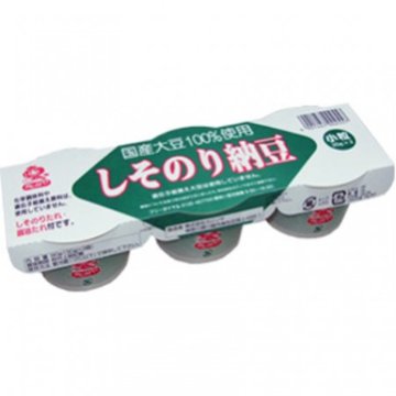 しそのり納豆　30g×3　　　冷蔵の画像