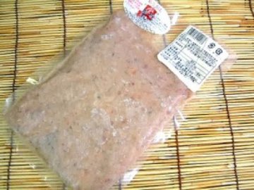 魚のすり身・あじ　　200g　　　冷凍の画像