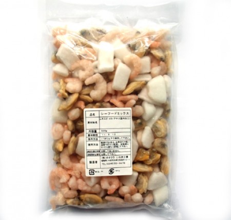 シーフードミックス　500g　　　冷凍の画像