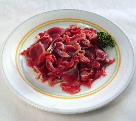 若鶏)砂肝　スライス　150g　　　冷凍の画像