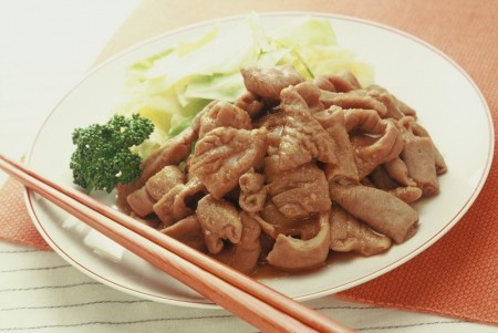 ◎丹沢農場)豚モツスタミナ焼用(味噌味)　200g　の画像