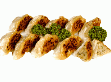 日岡　ほうれん草餃子　18g×10　　　冷凍の画像