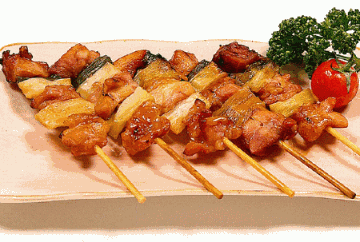 日岡　焼き鳥・ねぎま串　5本　　　冷凍の画像