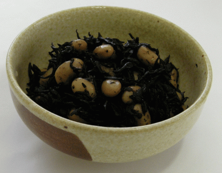 日岡　ひじき豆炊き合わせ　100g　　　冷凍の画像