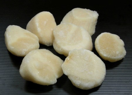 日岡　帆立貝柱(割れ・大粒)　200g　　　冷凍の画像