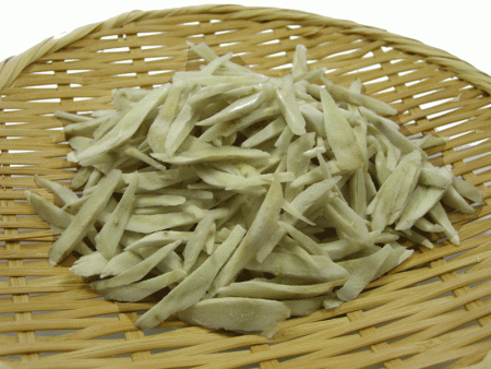 日岡　宮崎産　ささがきごぼう　200g　　　冷凍の画像