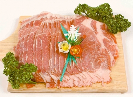 ◎日岡　えびす豚しゃぶしゃぶ用　200g　冷凍の画像