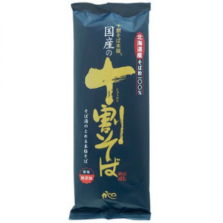 国産　十割そば　200gの画像