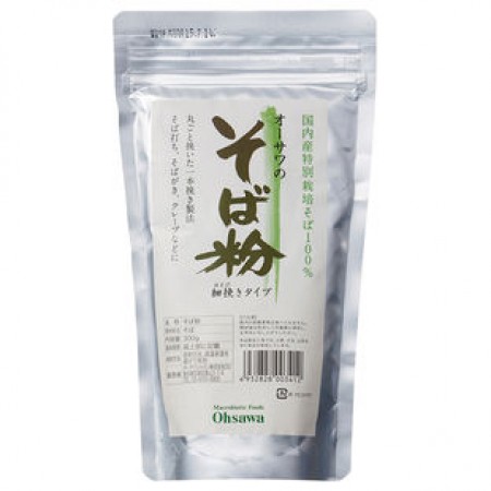 オーサワのそば粉(細挽き)300gの画像