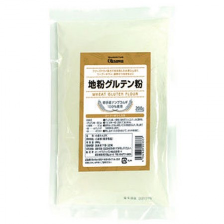 地粉グルテン粉　200gの画像