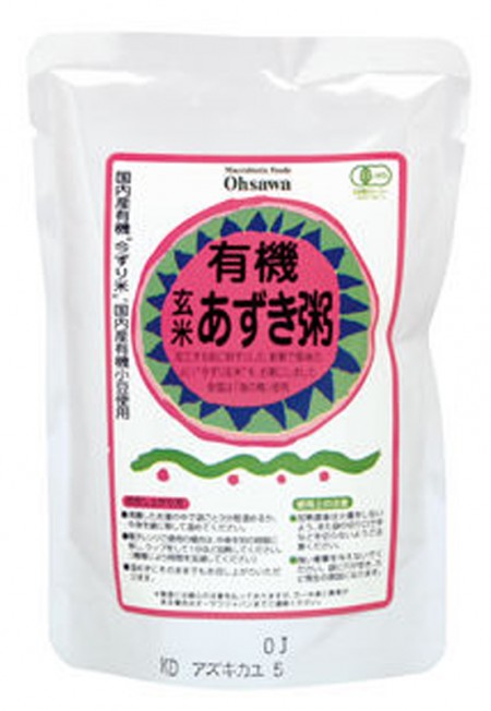 有機玄米あずき粥　200gの画像