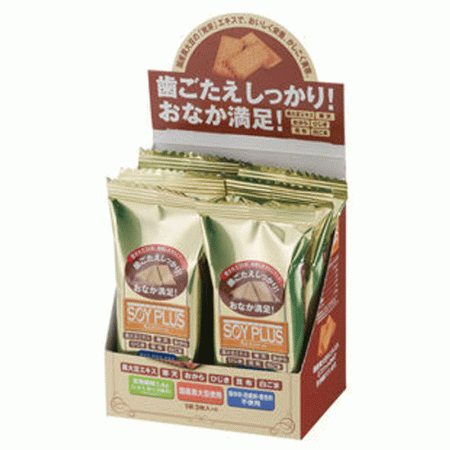 SOY PLUS寿元ビスケット 3枚(約40g)×6袋入の画像