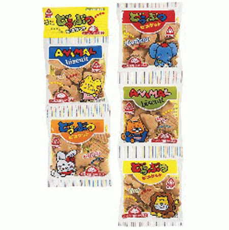 サンコー　ミニどうぶつビスケット　20g×5の画像