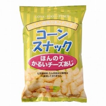 コーンスナック　かるいチーズ味　50gの画像