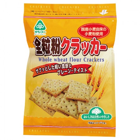 サンコー　全粒粉クラッカー　100gの画像
