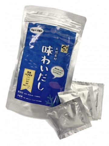 味わいだし(純正ペプチドだし)　10g×10包入の画像