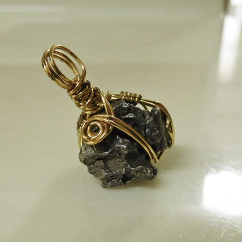 カンポデルシエロ隕石PTワイヤーラッピングの画像